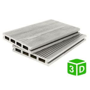 Террасная доска из ДПК 3D 145*25 мм